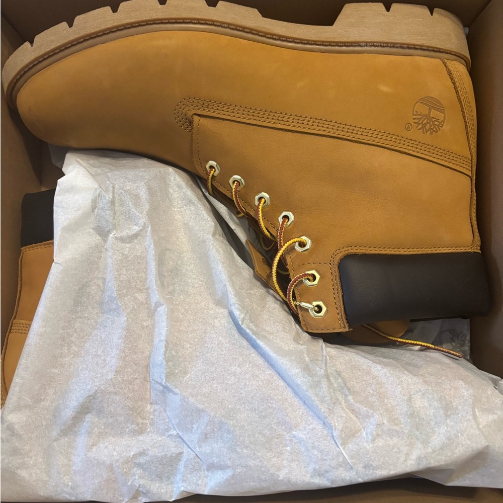 Timberland Men's Tan Leather Boots